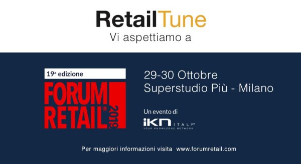 RetailTune al Forum Retail 2019